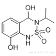 1H-2,1,3-Benzothiadiazin-4(3H)-one, 8-hydroxy-3-(1-methylethyl)-, 2,2-dioxide CAS 60374-43-8